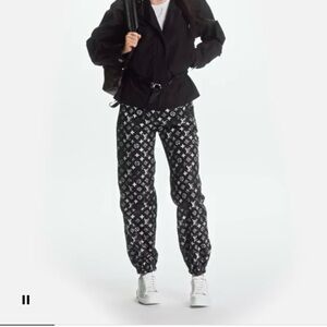 Louis Vuitton Stencil-effect Monogram Jogging Pant